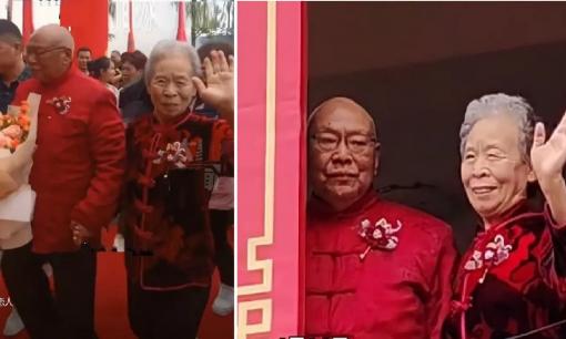Cụ ông 86 tuổi kết hôn với mối tình đầu, đám cưới cực hoành tráng, lý do chia tay năm xưa được hé lộ khiến ai cũng cảm thán
