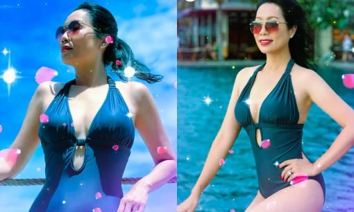 Trịnh Kim Chi tự tin diện đồ tắm: U50 hình thể vẫn chuẩn chỉnh, nhan sắc ngày càng mặn mà 