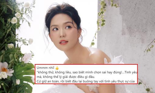 Sau 'không tiền cạp đất mà ăn', Ngọc Trinh vừa có phát ngôn 'liều lĩnh' về tình yêu gây sốt 