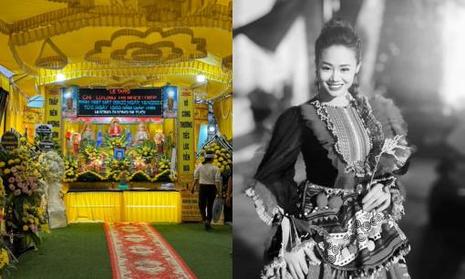 Tang lễ của ca sĩ Lương Ngọc Diệp: Di ảnh gây xúc động, không khí trang nghiêm 