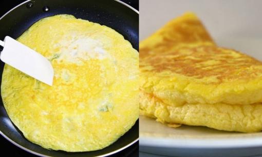 Rán trứng chỉ bỏ dầu ăn và hành là chưa đủ, thả thêm thứ này vào món trứng rán sẽ rất thơm ngon, 2 quả nhiều như 4 quả