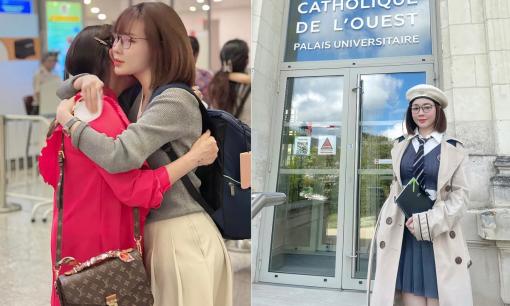 Âu Hà My - nữ giảng viên hot girl đình đám bất ngờ bay sang Pháp, để làm gì? 