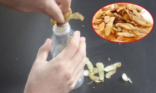 Vỏ khoai tây đừng bỏ đi, nó có siêu công dụng mà nhà nào cũng cần đấy, đặc biệt khi nhét vào 1 chiếc chai rỗng