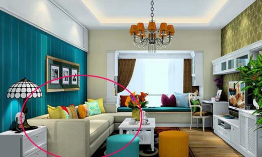 Ghế sofa trong phòng khách không bao giờ nên được đặt như thế này. Đó là điều 'cấm kị', người giàu sẽ càng hiểu rõ điều đó