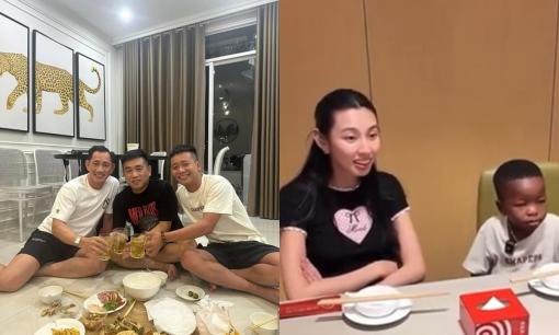 Thùy Tiên bị nhân vật này tiết lộ đã có người yêu, Quang Linh Vlogs sang tận nhà nhậu cùng bố nàng hậu 