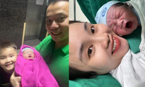 Vợ 'Xuân tóc đỏ' Việt Bắc sinh con thứ hai, ngày sinh cực ý nghĩa