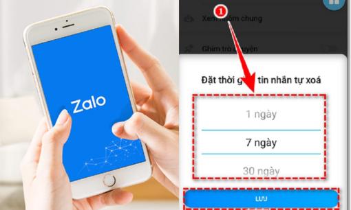 Cách nhắn tin tự xóa trên Zalo để tránh bị lộ các đoạn chat nhạy cảm