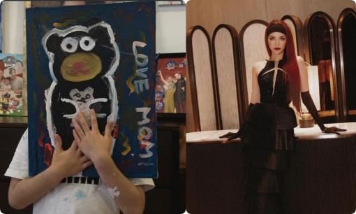 Quý tử của Lan Khuê mỗi ngày đều nịnh mẹ bằng cách đặc biệt, lại còn biết lau nước mắt cho người khác khi buồn