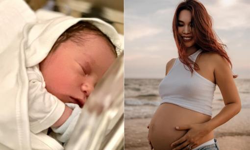 Siêu mẫu Hà Anh sinh con thứ hai ở tuổi 42 