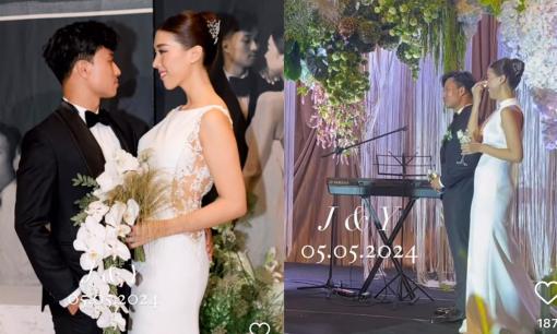 Bạn gái cũ Việt kiều của Huỳnh Anh rơi nước mắt hạnh phúc trong ngày cưới, hôn lễ được tổ chức hoành tráng cỡ này 