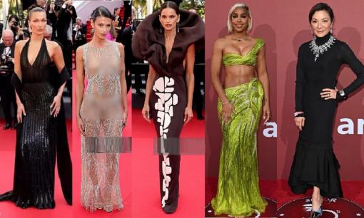 Thảm đỏ Cannes 2024 ngày 10: Dương Tử Quỳnh kín đáo sang trọng, Bárbara Inês lại khiến khán giả phải 'đỏ mặt' với váy xuyên thấu