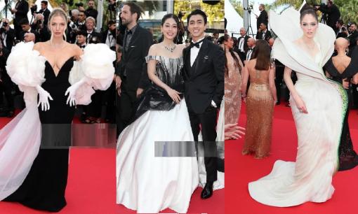 Thảm đỏ Cannes 2024 ngày 11: Bình An - Phương Nga nổi bật tại sự kiện, minh tinh Anh rạng rỡ tuổi 79