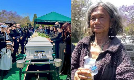 Ca sĩ Kim Ngân bất ngờ xuất hiện ở đám tang Đức Tiến, nói một câu khiến nhiều người xúc động 