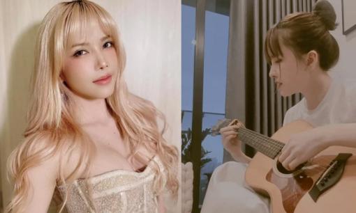 Thiều Bảo Trâm khoe clip đàn hát, nhan sắc xinh đẹp tựa nàng thơ khiến dân mạng mê mẩn