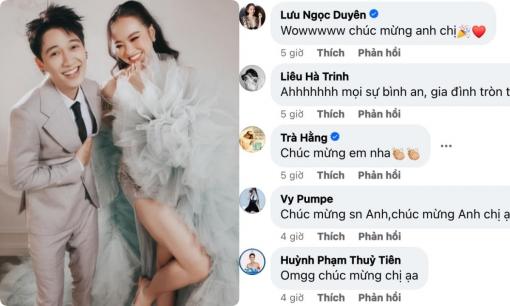 Thêm một cặp đôi showbiz thông báo đón tin vui sau 6 tháng kết hôn