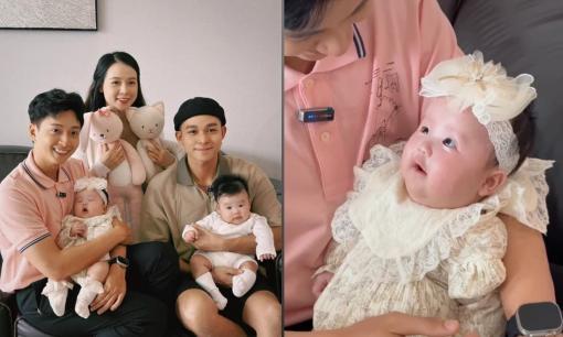 Con gái Sam bộc lộ tính cách 'mê trai đẹp' giống mẹ, biểu cảm đắm đuối khi nhìn Ngô Kiến Huy lập tức gây sốt 