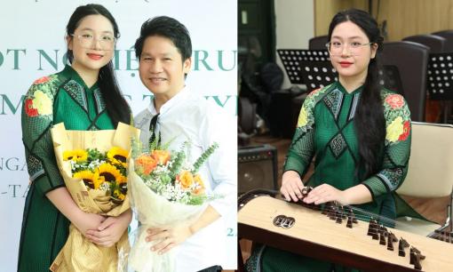 Dung mạo xinh đẹp nổi bật của con gái ca sĩ Trọng Tấn ở tuổi 18, vừa tốt nghiệp xuất sắc tại Nhạc viện Hà Nội