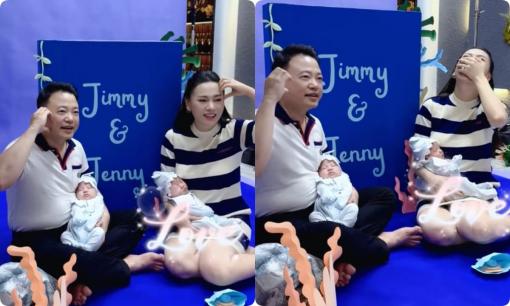 Buổi chụp ảnh bất ổn nhà Phương Oanh, để chiều lòng vợ Shark Bình ngô nghê thế này!