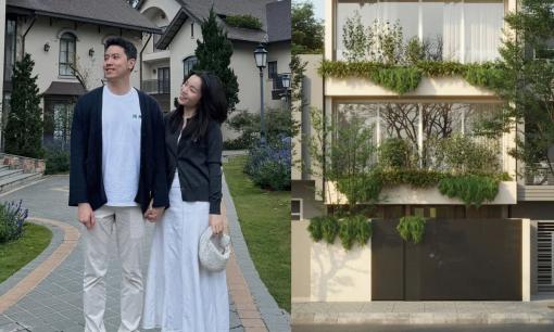 'Cơ trưởng đẹp trai nhất Việt Nam' khoe biệt thự tân hôn với hot girl Hà Trúc