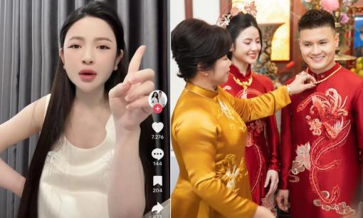 Mẹ vợ Quang Hải bị lừa, Chu Thanh Huyền đang bầu bí cũng 'tiếc đứt ruột' trước số tiền mẹ để mất 