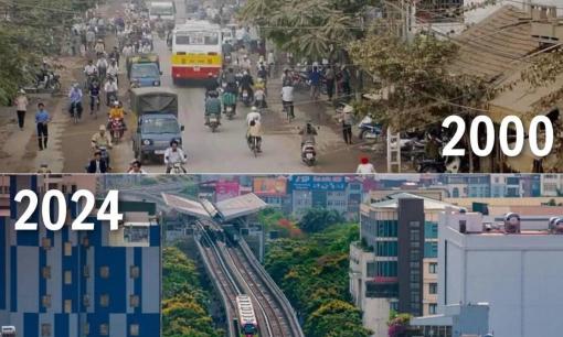 Đường Hồ Tùng Mậu, quận Cầu Giấy, Hà Nội xưa và nay