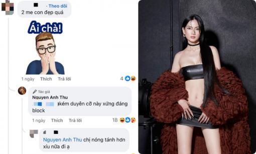 Anh Thư đáp thế nào khi cư dân mạng chê giống hai mẹ con vì sánh đôi trai trẻ?