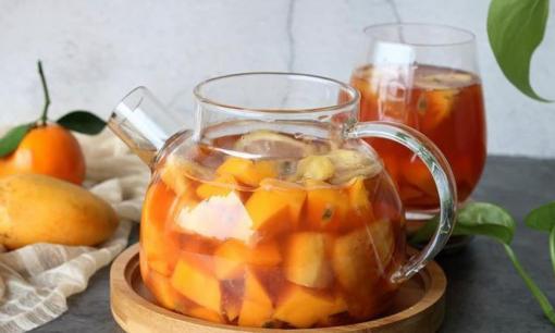 Pha trà trái cây đơn giản tại nhà, bổ sung nước, nuôi dưỡng làn da, hợp vệ sinh và thơm ngon 'hết sảy'