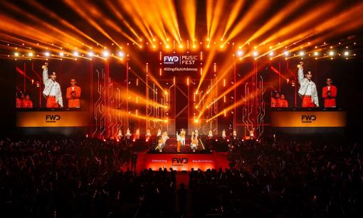 Sân khấu độc đáo của MONO, Tăng Duy Tân, GREYD, Vũ Cát Tường tại FWD Music Fest 2024