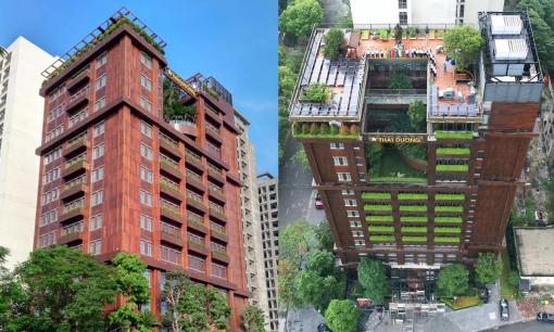 Toà nhà ốp gỗ 100% duy nhất Việt Nam, là tòa nhà nào?