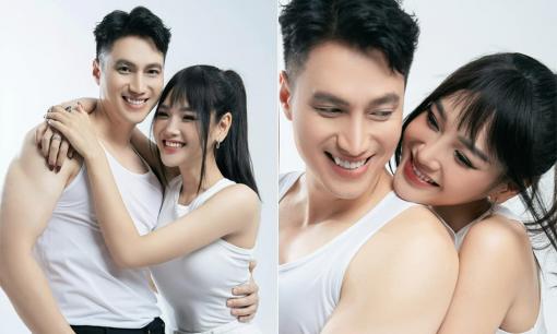 Việt Anh diện áo đôi, tạo hình trái tim với 'tình tin đồn' Cù Thị Trà, còn ôm ấp nhau đầy tình tứ hậu nghi vấn hẹn hò