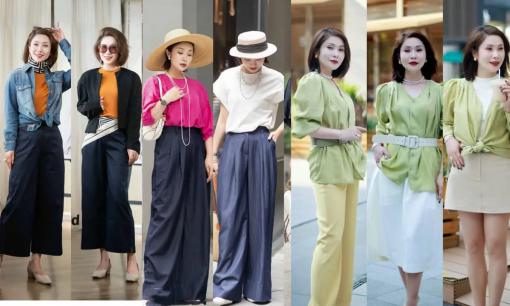 Đây là cách ăn mặc của 'bà dì béo'. Quần không bó và váy không quá đầu gối rất sang chảnh