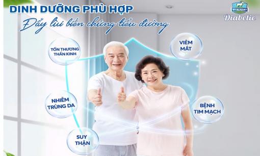 Sữa dê Vitaligoat Diabetic hỗ trợ người tiểu đường