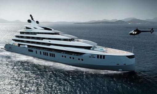 Nó là siêu du thuyền lớn nhất Việt Nam! Có 6 tầng nổi, 1 tầng hầm và có cả sân đỗ trực thăng, tổng mức đầu tư hơn 500 tỷ đồng