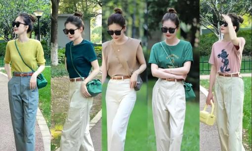 Đó là phong cách đơn giản khi mặc vào mùa hè, trông thực sự đẹp khi mặc như thế này