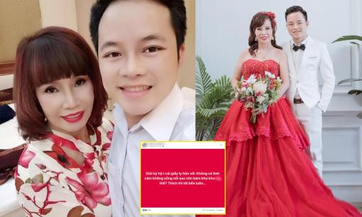 Chồng 'cô dâu 62 tuổi' nằng nặc đòi ký giấy ly hôn sau 6 năm chung sống, xưng vợ chồng với gái trẻ: Chuyện tình cổ tích sắp kết thúc?