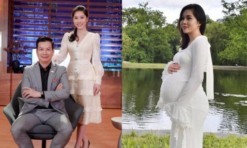 Vợ Shark Hưng đăng ảnh bụng bầu 'vượt mặt' - chính thức xác nhận săn 'rồng vàng' thành công 