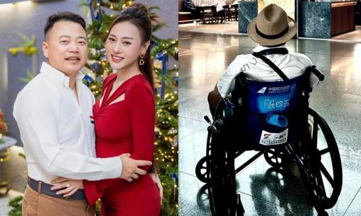 Mạng xã hội xôn xao trước hình ảnh Shark Bình gặp vấn đề sức khỏe, phải ngồi xe lăn