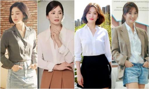 Nếu bạn là một cô nàng bận rộn muốn trông trẻ trung hơn thì hãy học hỏi thời trang của Song Hye Kyo, mỗi bộ đều đẹp đến từng chi tiết