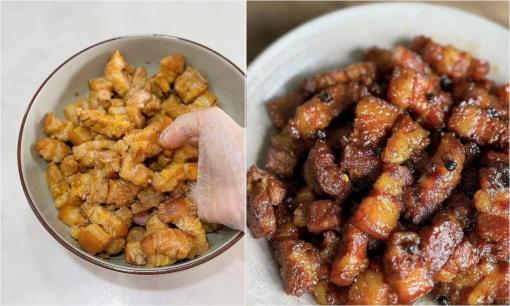 Cách làm món ba chỉ kho tiêu thơm nức, đậm đà, miếng thịt trong veo, ăn cực đưa cơm