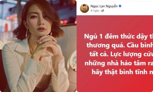 Bị nghi ngờ khi quyên góp, Ngọc Lan phản pháo: 'Đồ của người ta ủng hộ mà chị đòi quay để tin'