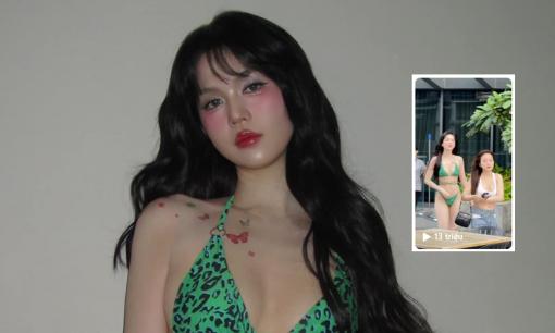 Chỉ vài giây khoe dáng nóng bỏng, Ngọc Trinh hút 13 triệu lượt xem