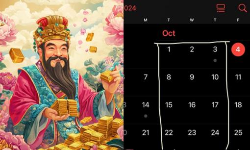 Tháng 10/2024 có 5 ngày đặc biệt thu hút tài lộc, chuyện lạ hơn 800 trăm năm mới có một lần: Thực hư thế nào?
