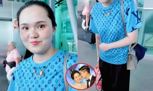 Vợ một cầu thủ Việt nổi tiếng gây tranh cãi vì ăn mặc xuề xoà khi đi du lịch châu Âu