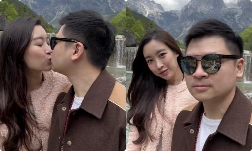 Khoe clip hôn vợ ngọt ngào, chồng Đỗ Mỹ Linh bị bắt bẻ điều này