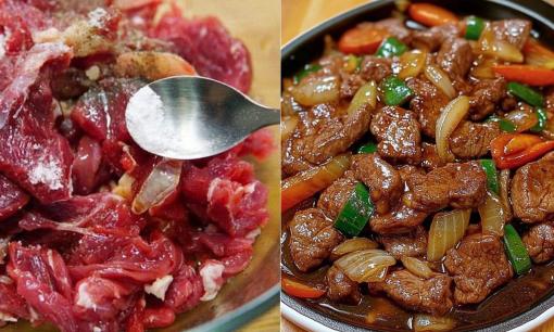 Bí quyết làm món thịt bò xào mềm ngon: Để không bị dai cứ ngâm với thứ này!