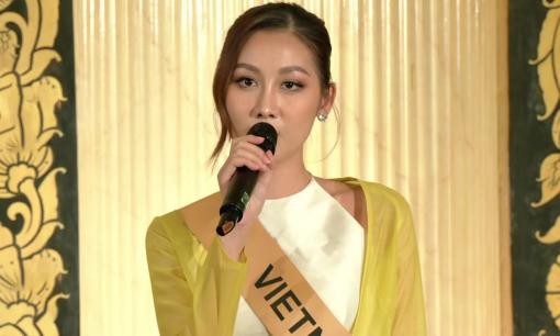 Hoa hậu Quế Anh lại gây thất vọng với phần thi hát tiếng Việt tại Miss Grand International