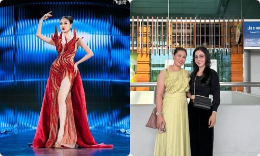 Mẹ Quế Anh hiếm hoi lộ diện để sang Thái Lan cổ vũ con gái, nhan sắc thế nào?