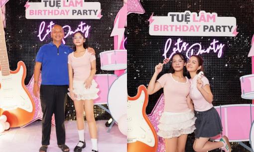 Phạm Quỳnh Anh hội ngộ chồng cũ mừng sinh nhật 12 tuổi cho con gái