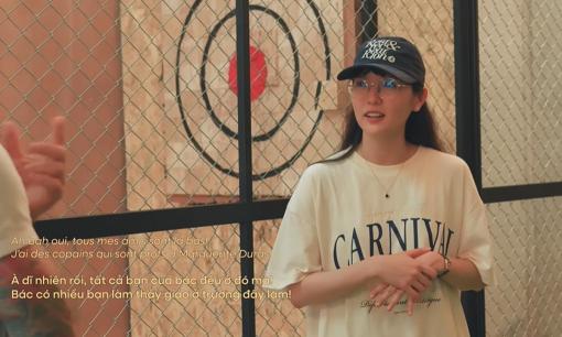 Dân mạng trầm trồ nghe Hải Tú khoe kỹ năng nói tiếng Pháp cực đỉnh