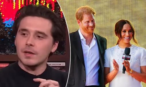 Cậu cả Brooklyn bất ngờ tiết lộ con người thật của Thân vương William sau khi gia đình Beckham 'cạch mặt' Harry - Meghan